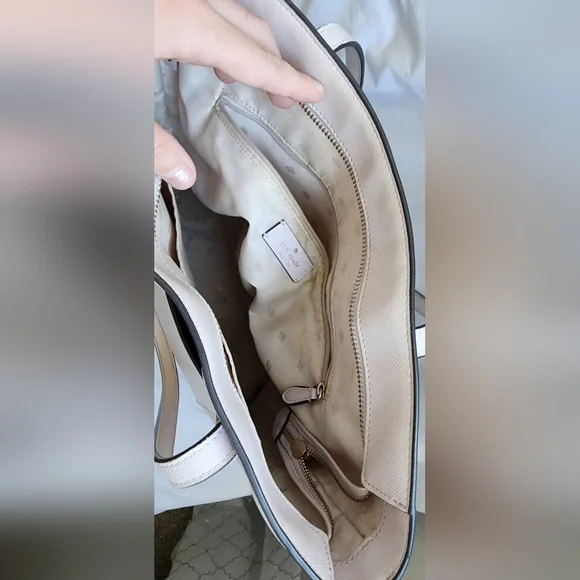 kate spade Light Beige/pink Tote Bag - Picture 4 of 5